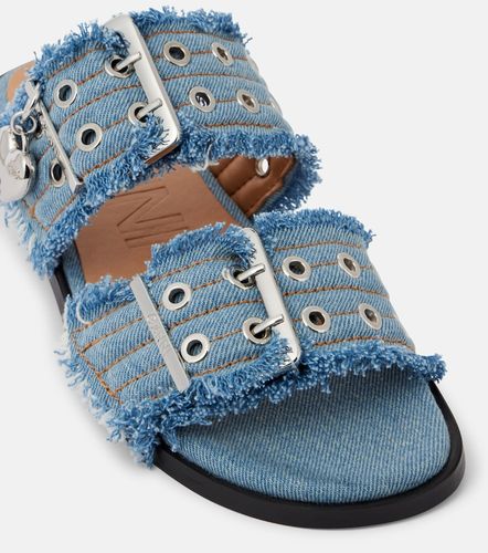 Ganni Sandali in denim - Ganni - Modalova