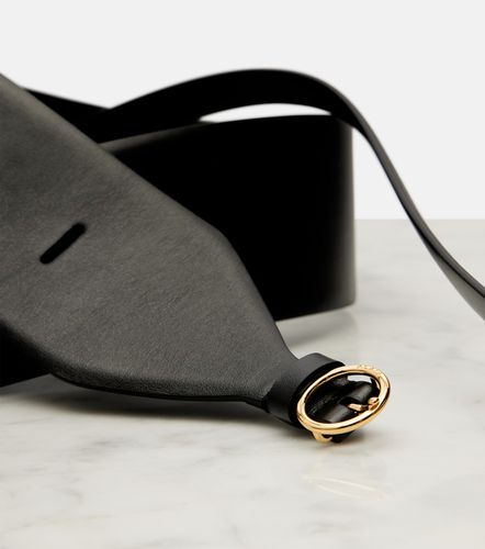 Alaia Double Large leather belt - Alaia - Modalova