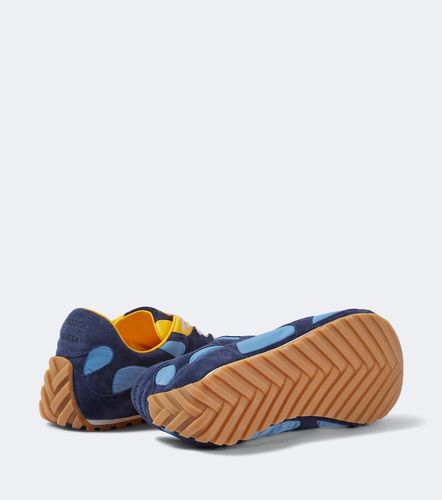Orbit Flash suede-trimmed sneakers - Bottega Veneta - Modalova