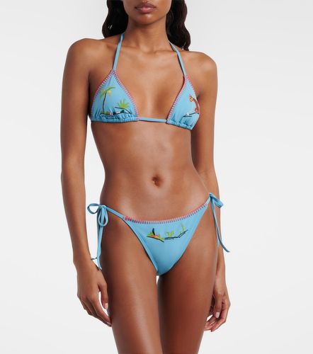 Braga de bikini Sisley bordada - Staud - Modalova