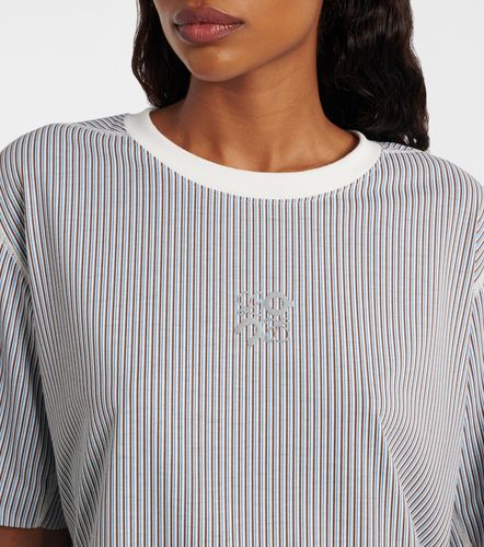 X On embroidered striped T-shirt - Loewe - Modalova