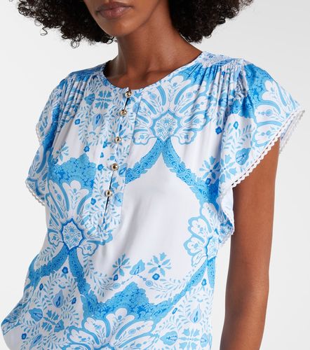 Lenni printed tiered minidress - Melissa Odabash - Modalova