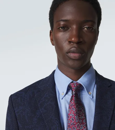Corbata de jacquard de sarga de seda - Etro - Modalova