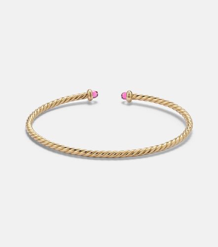 CablespiraÂ® Flex Micro 18kt cuff bracelet with tourmaline - David Yurman - Modalova