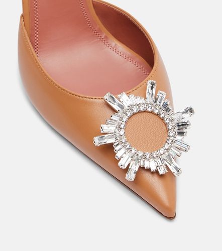 Pumps slingback Begum 95 in pelle - Amina Muaddi - Modalova