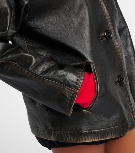Prada Giacca in pelle - Prada - Modalova