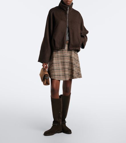 Botas altas de ante con cuentas Monili - Brunello Cucinelli - Modalova