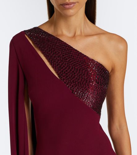 Abito lungo monospalla a mantella - Roland Mouret - Modalova