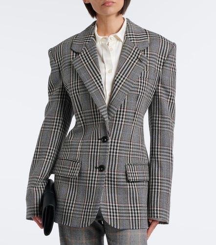 Checked wool blazer - Stella McCartney - Modalova
