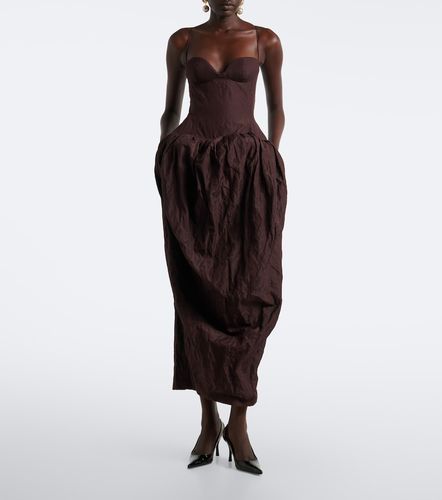 Abito bustier in misto cotone - Magda Butrym - Modalova