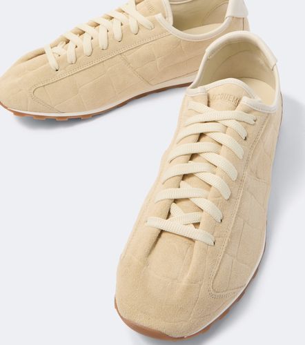 Tennis croc-effect suede sneakers - Jacquemus - Modalova