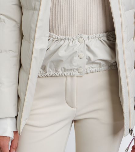 Piumino da sci con cintura e shearling - Yves Salomon - Modalova