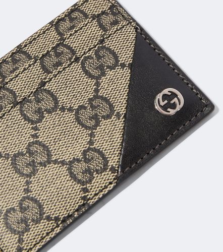 Gucci Tarjetero de lona con GG - Gucci - Modalova
