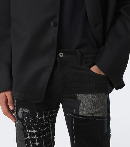 Pantaloni regular in cotone patchwork - Junya Watanabe - Modalova