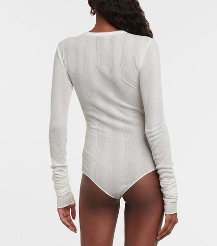 Janelle cotton-blend jersey bodysuit - Khaite - Modalova