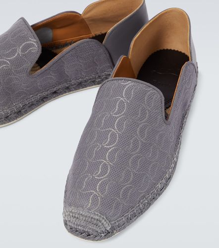 Espadrillas Espadon in jacquard con pelle - Christian Louboutin - Modalova