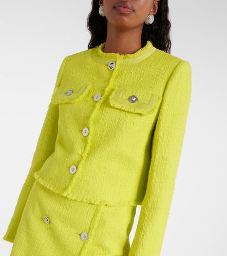 Versace Cotton-blend boucle jacket - Versace - Modalova