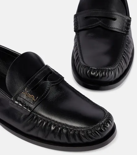 Laurent leather penny loafers - Saint Laurent - Modalova
