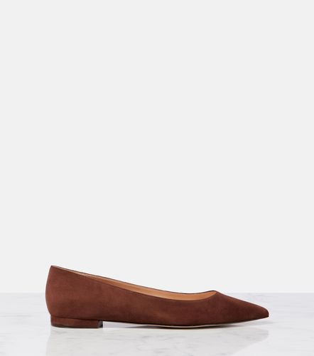 Gianvito suede ballet flats - Gianvito Rossi - Modalova