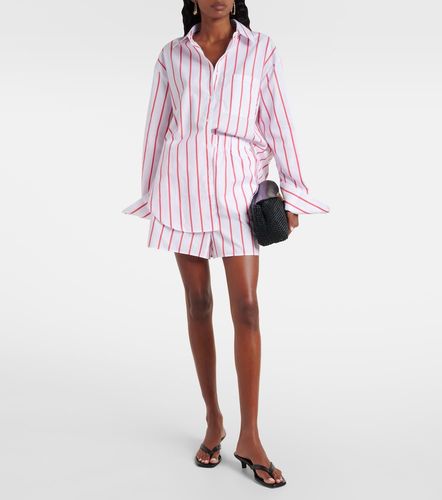 Camicia Lui in popeline di cotone a righe - The Frankie Shop - Modalova