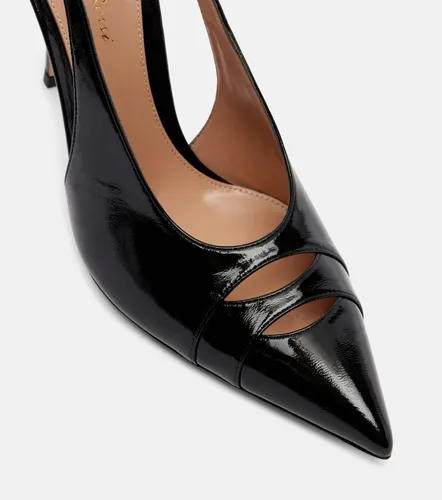 Patent leather slingback pumps - Gianvito Rossi - Modalova