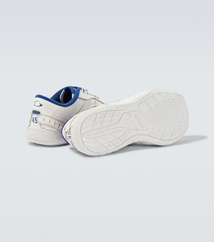 Hamptons distressed leather sneakers - Balenciaga - Modalova