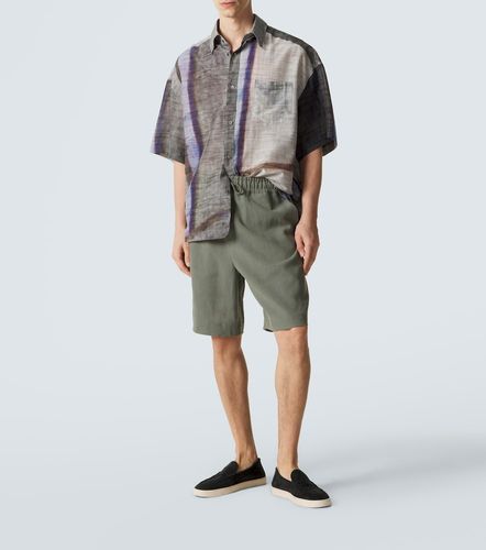Giorgio Armani Bermudas de lino - Giorgio Armani - Modalova