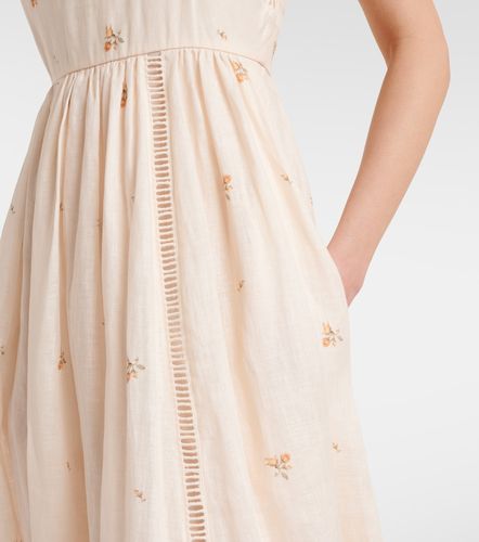Midikleid Patience aus Leinen - Zimmermann - Modalova