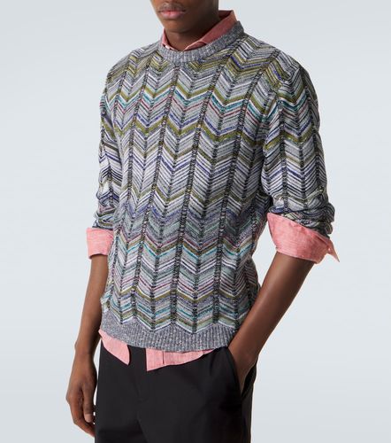 Pullover in cotone a zig-zag - Missoni - Modalova