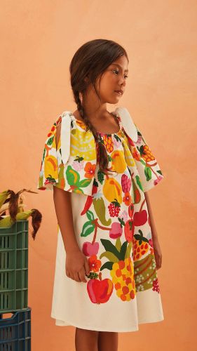 Fábula Vestido en mezcla de algodón estampado - Fabula - Modalova