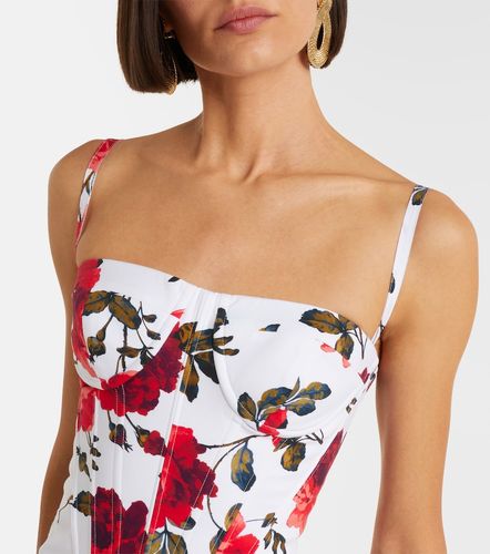 Abito bustier in misto cotone - Carolina Herrera - Modalova