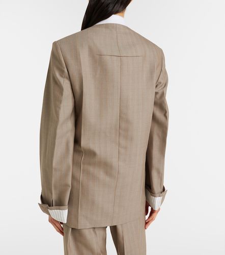 Blazer aus Schurwolle - Victoria Beckham - Modalova