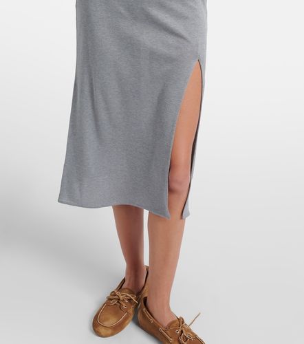 Miu Miu Abito midi con pizzo - Miu Miu - Modalova