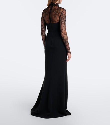 Elie Saab Robe aus Cady mit Spitze - Elie Saab - Modalova
