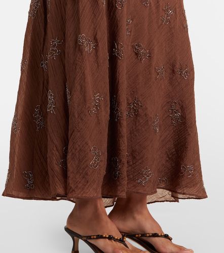Abito lungo Cassie in organza con perline - Staud - Modalova