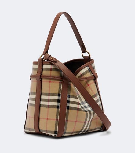 Borsa a secchiello Check Small - Burberry - Modalova