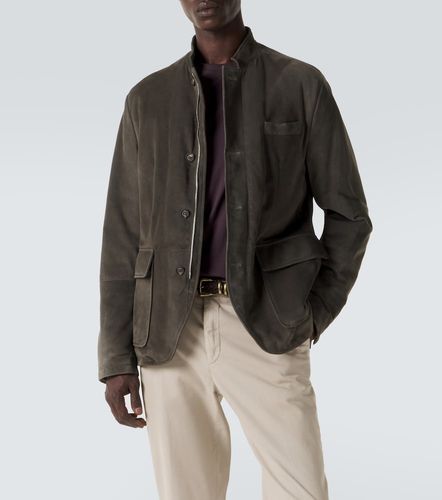 Eleventy Giacca in suede - Eleventy - Modalova