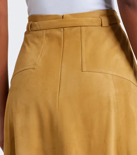 Belted suede midi skirt - Polo Ralph Lauren - Modalova