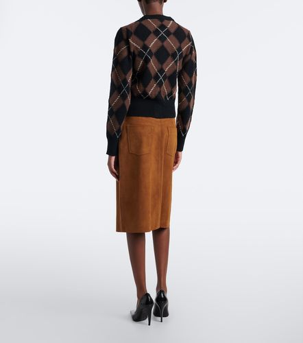Ami Paris Midirock aus Veloursleder - Ami Paris - Modalova