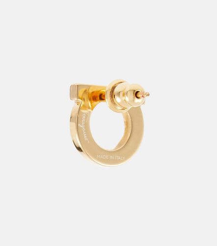 Orecchini Gancio con perle bijoux - Ferragamo - Modalova