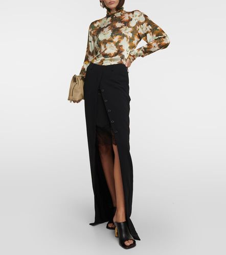 Falda larga de crepé - Dries Van Noten - Modalova