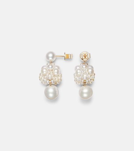 Orecchini Dora Perle in 14k con perle - Sophie Bille Brahe - Modalova