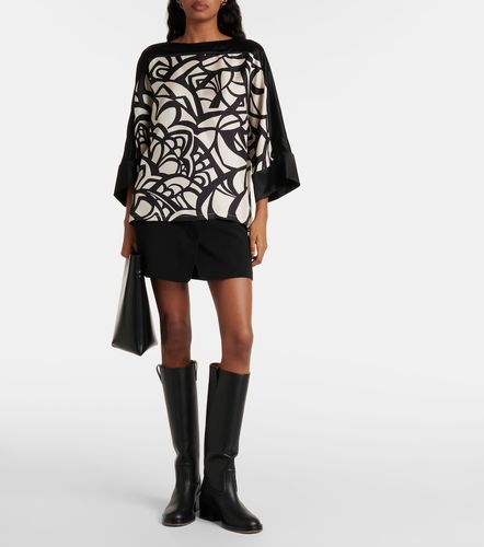 Quaglia printed silk satin top - Max Mara - Modalova