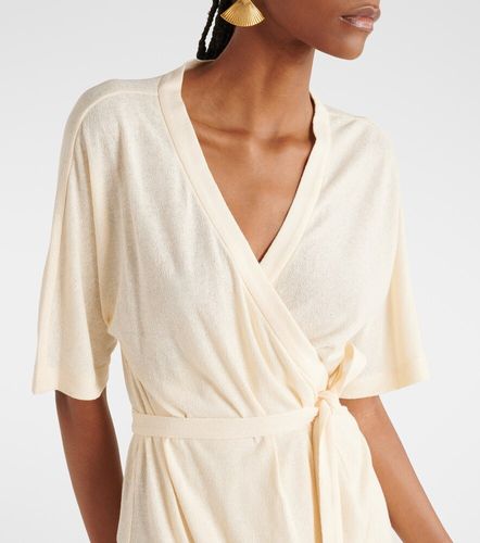 Wickelkleid aus einem Leinengemisch - Max Mara - Modalova
