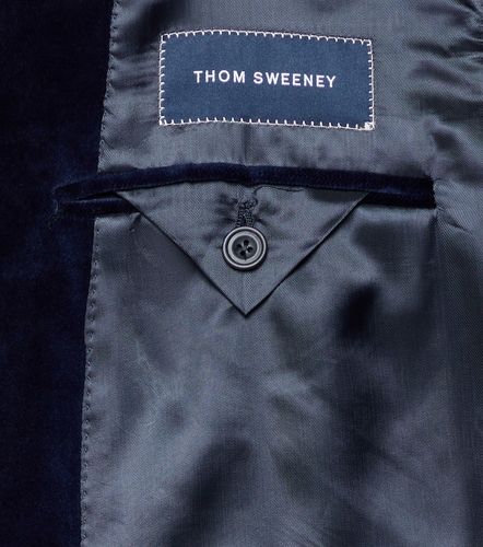 Giacca da smoking in velluto di cotone - Thom Sweeney - Modalova