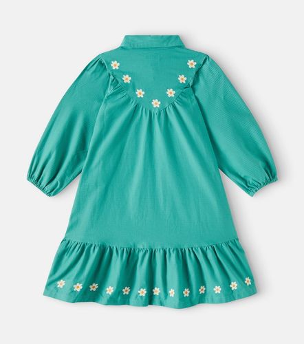 Vestido Daisies de algodón a cuadros - Tinycottons - Modalova