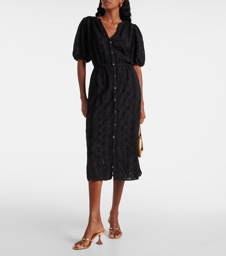 Abito midi Rorio in cotone con ricamo - Velvet - Modalova