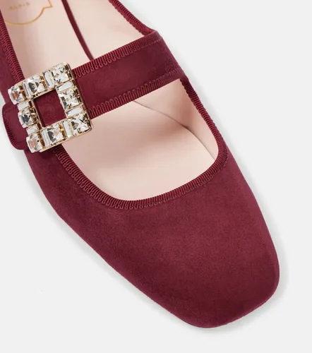 Tres Vivier Babies suede Mary Jane flats - Roger Vivier - Modalova