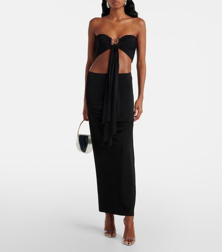 Bezel Quartz draped crop top - Christopher Esber - Modalova