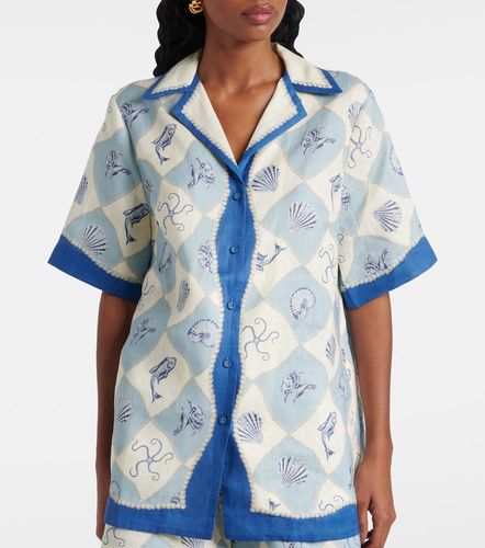 Alémais Camisa de lino estampada - Alemais - Modalova